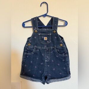 Carhartt Indigo Baby Denim overalls